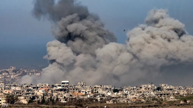 درێژەی پەلاماری رژێمی زایۆنی بۆسەر غەززە سەرباری ڕاگەیێندرانی ڕێککەوتننامەی ئاگربەس