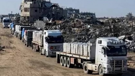 NY derbarê hebûna berbendan ser rêya gîhandina alîkariyan bo Xezzeyê li xwe mukir hat