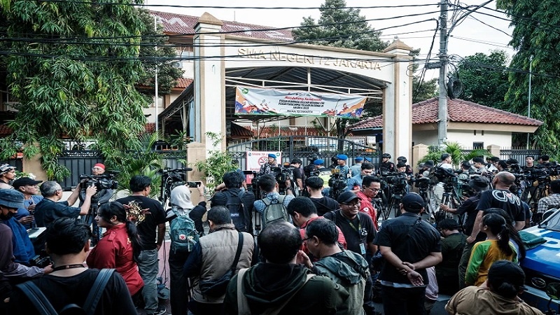 انڈونیشیا میں دہشت گردانہ حملہ، دھماکے سے درجنوں اسکولی بچے زخمی