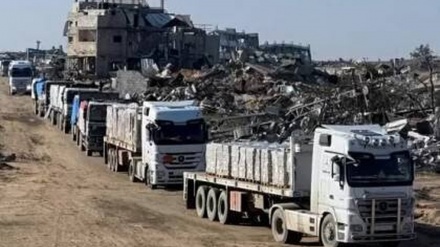 داننانی نەتەوە یەکگرتووەکان بە ئاستەنگەکانی بەردەم پرۆسەی گەیاندنی یارمەتییەیەکان بە غەززە