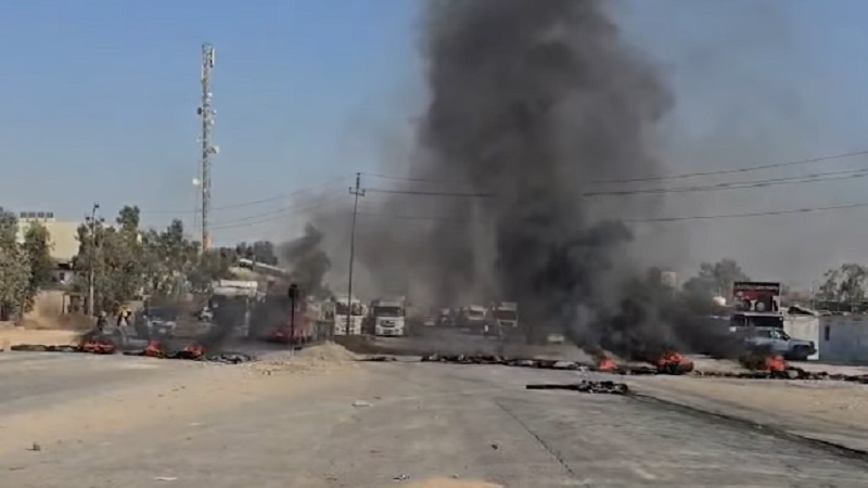 Xwenîşandana niştecîyên gundê Lacanê û kuştina 2 kesan u birîndarbûna çend kesan