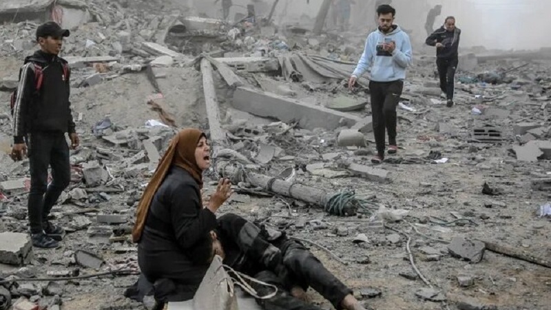 Berdewambûna cinayetên Rejîma Sîyonîst li Xezzeyê bi dû agirbesê