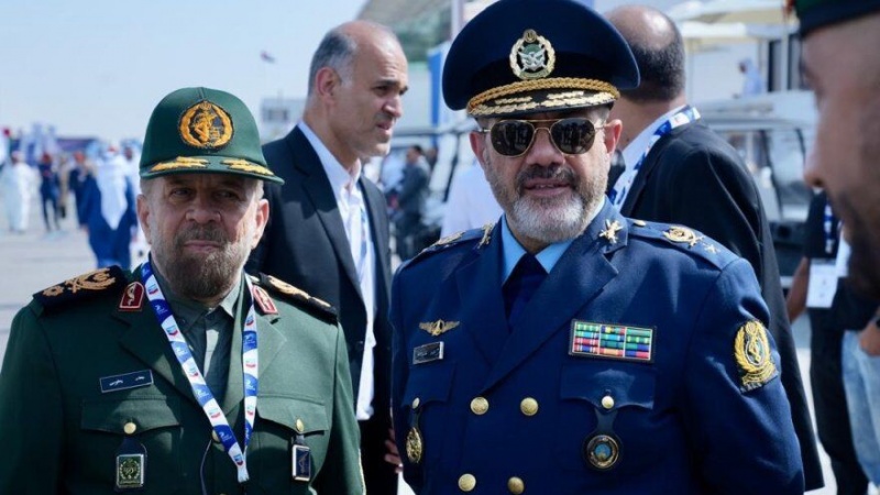 ایران کے وزیر دفاع کا دورہ متحدہ عرب امارات  