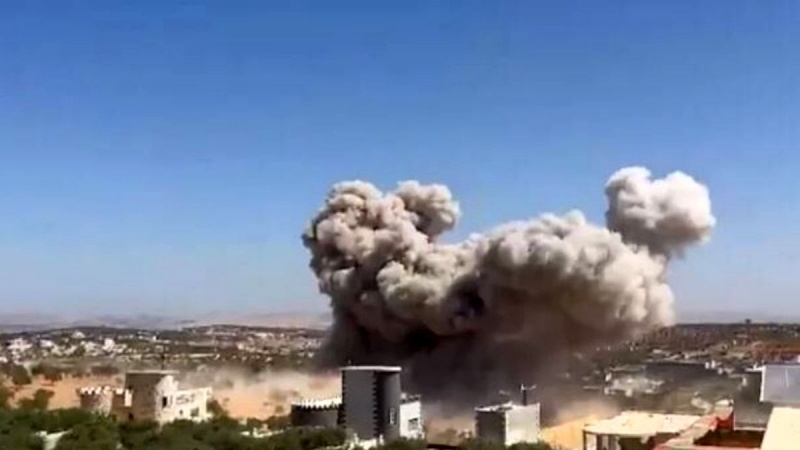 شبکه الجزیره از وقوع انفجاری شدید در نزدیکی شهر ادلب واقع در شمال غرب سوریه خبر داد