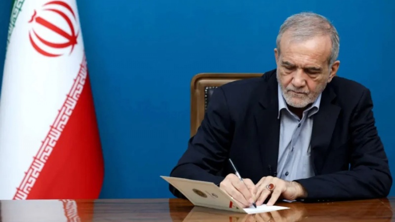 نامەکەی پزشکیان لە ڕۆژی جیهانی پشتیوانی لە فەلەستین