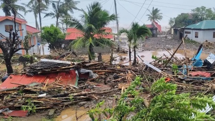 ژوماری قوربانیانی باهۆز لە فلیپین گەیشتە 224 کەس
