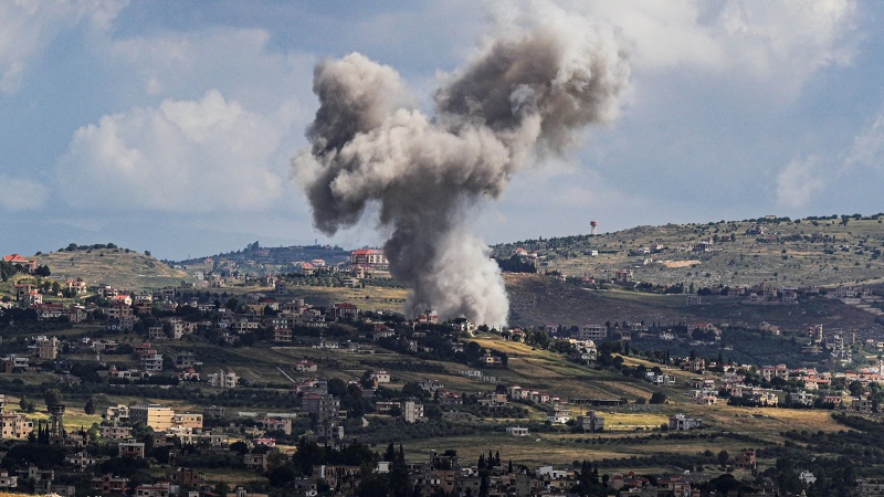 لبنان کے جنوبی علاقے پر اسرائیلی گولہ باری
