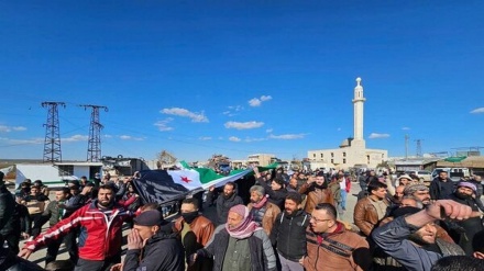 Xwenîşandana gelê Sûrîyê dijî Rejîma Sîyonîst