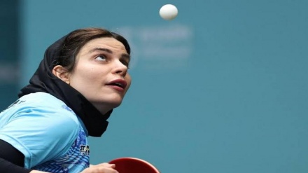 اسلامک گیمز: ایرانی خاتون ٹیبل ٹینس کھلاڑی نے چیمپیئن شپ جیت لی