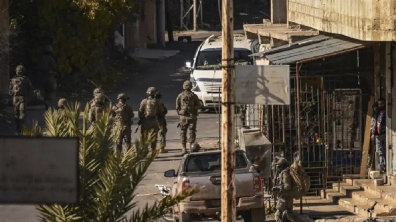 Berdewambûna destdirêjîyên Rejîma Sîyonîst di nav axa Sûrîyê da