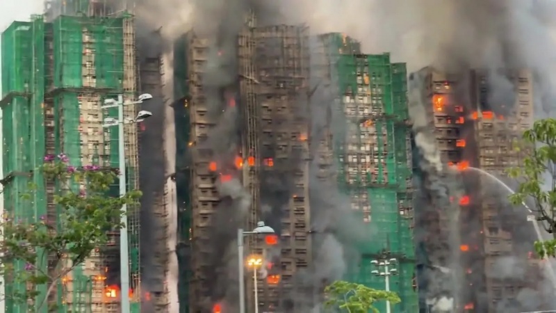 Hejmara gorîyên agirberbûna li Hong Kongê rabû 128 kesî