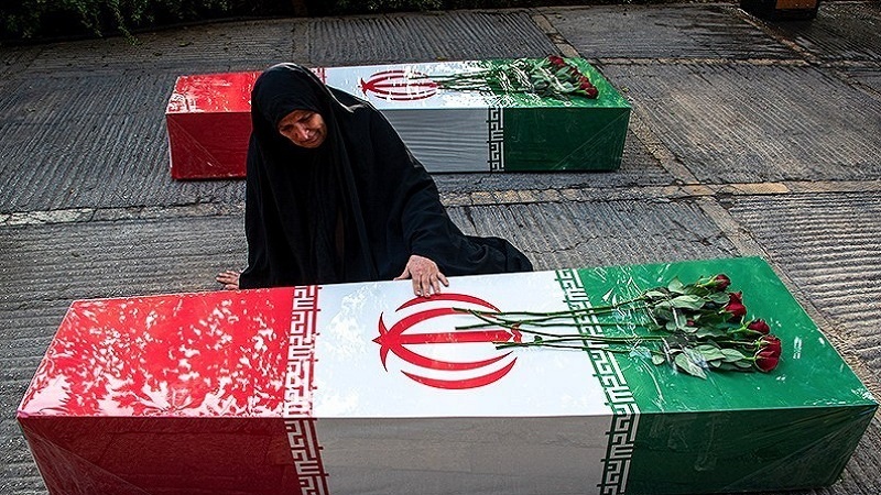 شیراز نے 16 گمنام شہداء کا والہانہ استقبال کیا