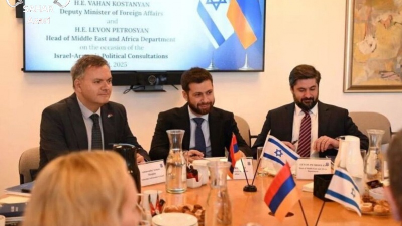 Erməni rəsmi Təl-Əvivdə mühüm görüşlər keçirib