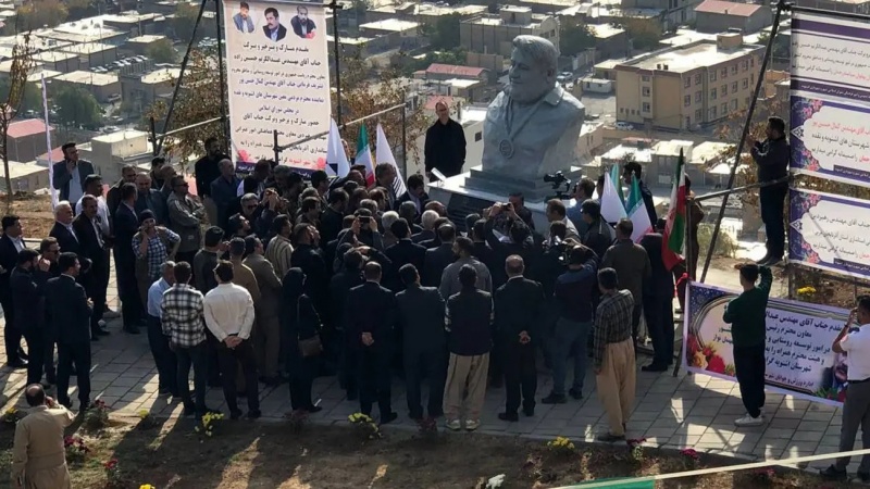 پەردەلادان لە پەیکەری ئۆستورەی پاڕائۆڵەمپیادی هەڵگرتنی قورسایی جیهان