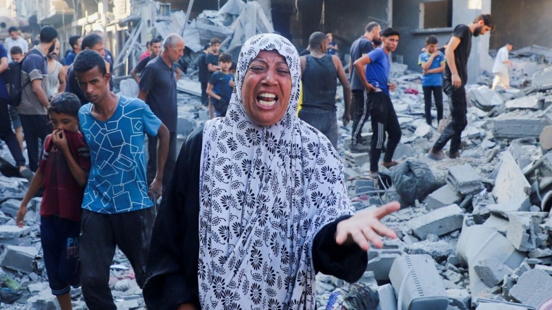 غزہ پر صیہونی جارحیت جاری کئي فلسطینی شہید 