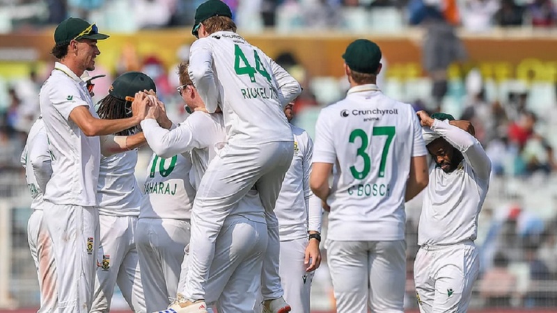 جنوبی افریقا نے کولکتہ ٹیسٹ میں ہندوستان کو 30 رن سے شکست دی