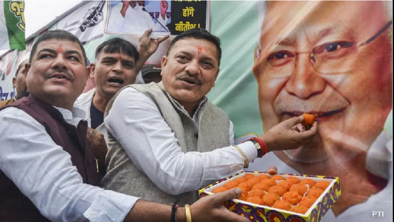 ہندوستان ، بہار میں ووٹوں کی گنتی جاری، این ڈی اے کو بڑی کامیابی کے اشارے