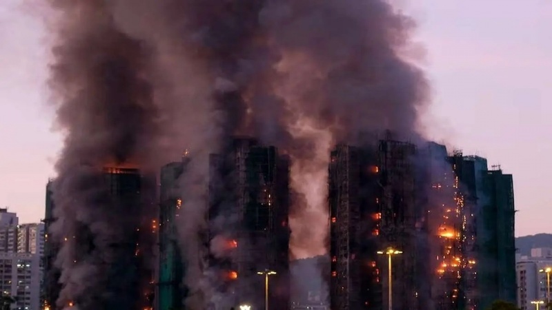 هانګ کانګ کې پراخه اورلګیدنه 