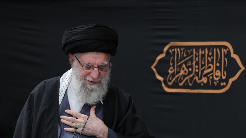 ڕێوڕەسمی شینگێڕان بەبۆنەی شەهیدبوونی حەزرەتی فاتیمەی زەهرا (د.خ)