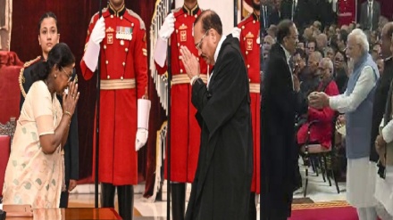 ہندوستان کے 53ویں چیف جسٹس بنے جسٹس سوریہ کانت، حلف برداری کے بعد مودی سے ملایا ہاتھ