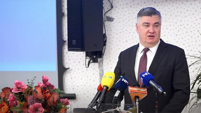 MILANOVIĆ STAO UZ HRVATSKU 