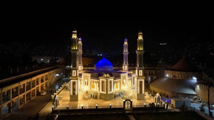 د ارګ نوی جومات فلسطین سره د پیوستون نښه