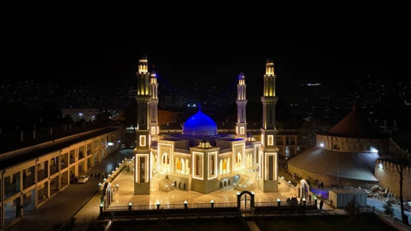 د ارګ نوی جومات فلسطین سره د پیوستون نښه