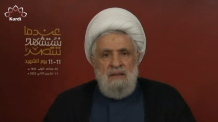 شێخ نەعیم قاسم: ڕێککەوتنی ئاگربەس زیانی بە ڕژێمی زایۆنی گەیاند