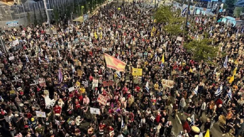 PROTIVNICI NETANJAHUOVOG POMILOVANJA PROTESTUJU U TEL AVIVU