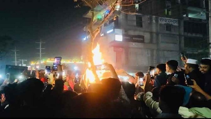 بنگلہ دیش: ہجومی تشدد میں ایک ہندو فیکٹری کارکن کی ہلاکت، سات افراد گرفتار