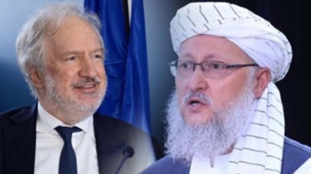 دیدار معاون اداری حکومت با مسئولان اتحادیه اروپا در افغانستان