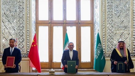 دانیشتنی لێژنەی سێ قۆڵی هاوبەشی ئێران ، عەڕەبستانی سعودی و چین