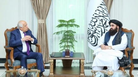 گفتگوی وزیر خارجه حکومت سرپرست با نماینده ویژه پیشین آمریکا در کابل