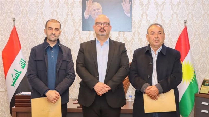 گۆڕدرانی سەرۆک شارەوانییەکانى چەمچەماڵ و شۆڕش