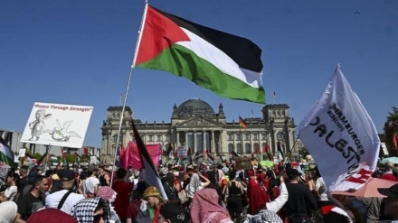 خۆپیشاندانی جەماوەری لە بەرلین بۆ شەرمەزارکردنی جینۆساید لە غەززە