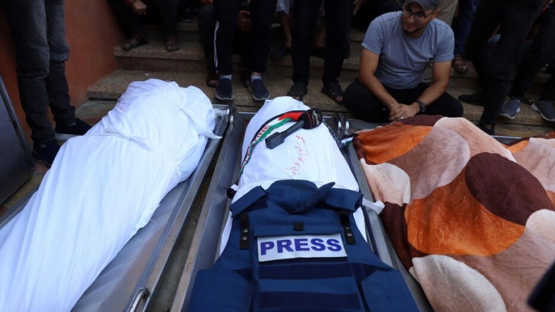 کشته شدن ۶۷ خبرنگار فلسطینی در یک سال