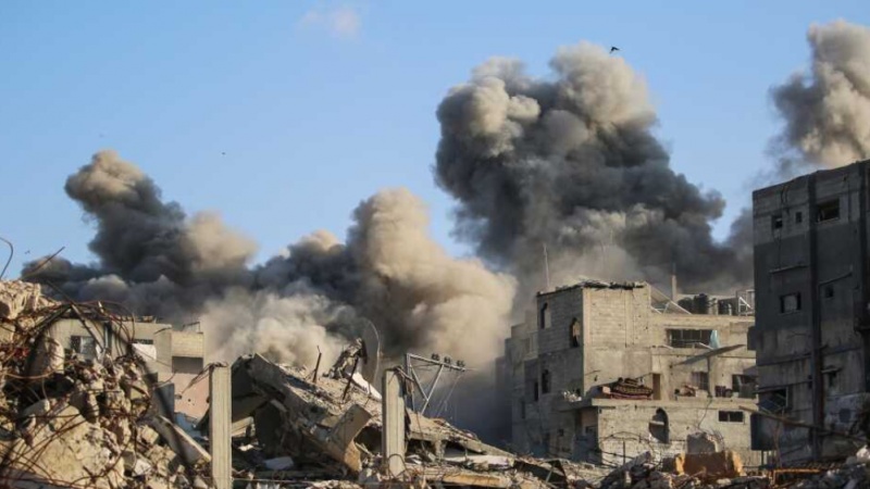 درێژەی پەلامارەکانی رژێمی زایۆنی بۆسەر غەززە