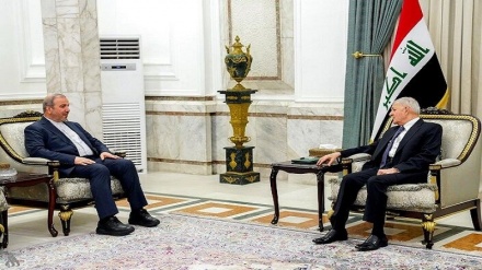 عراقی صدر کی ایرانی سفیر سے ملاقات، تعلقات کے فروغ پر زور