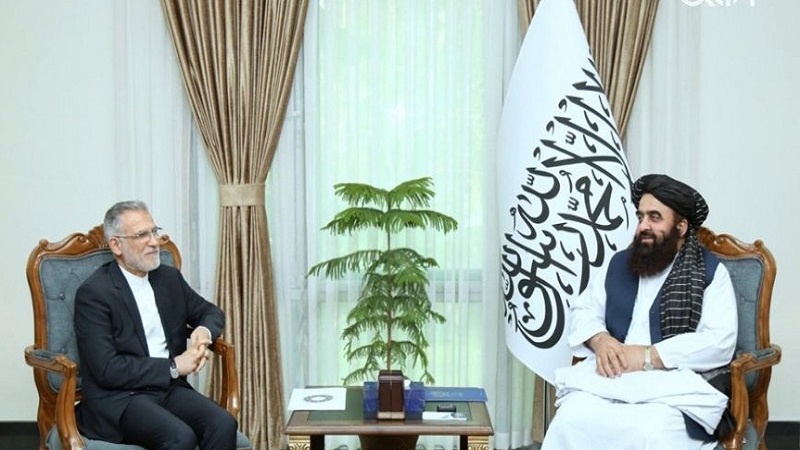 ایران کے نائب وزیر خارجہ محمد رضا بہرامی اور افغانستان کے وزیر خارجہ کی اہم ملاقات