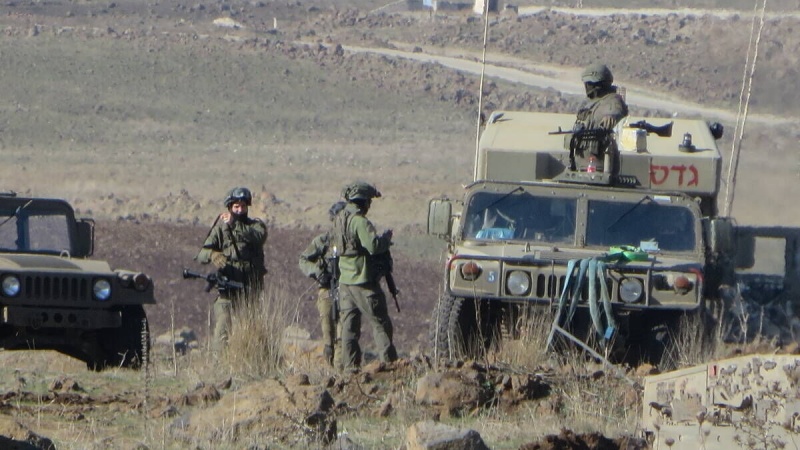 Liv u tevgerên nû yên artêşa Rejîma Sîyonîst li derdora Quneytera Sûrîyê