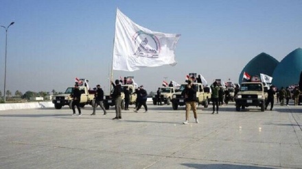 Birêkirina sembolîk a meytê şehîdên Heşdi Şebîyê li Iraqê nîşaneyeke yekitîya iraqîyan dijî dagirkerên amerîkî