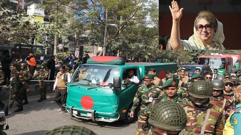 بنگلا دیش: سابق وزیر اعظم خالدہ ضیا کو سپرد خاک کردیا گيا