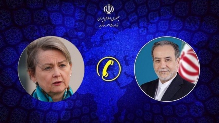 ایران و برطانیہ وزرائے خارجہ کا ٹیلیفونک رابطہ؛ جوہری مسئلہ اور تعلقات زیرِ بحث