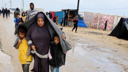 Hişyarîdayîna derbara karesata merivî da li Xezzeyê hevgavê pêla baran u sermayê