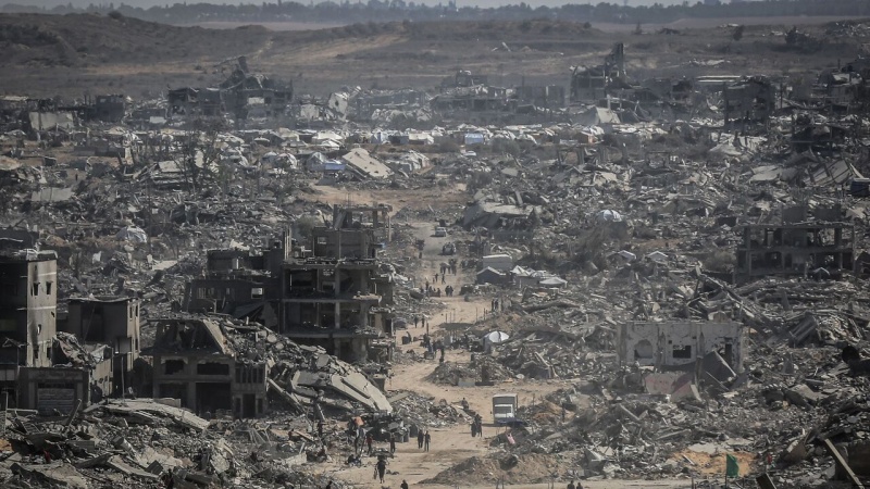 الجزیره: محو نظام‌مند محله‌ های شمال غزه با انفجار و تخریب گسترده همچنان ادامه دارد