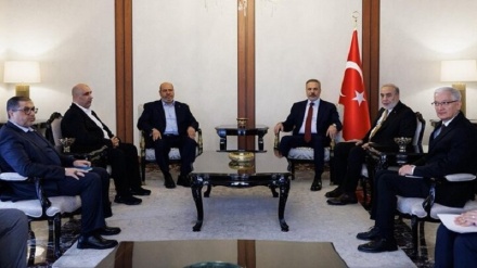 ترکیہ کے وزیر خارجہ سے حماس کے رہنماؤں سے ملاقات