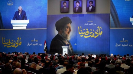 بەڕێوەچوونی ڕێ و ڕەسمی ڕۆژی شەهید بە ئامادەبوونی سەران و كەسایەتیە سیاسییەكانی عێراقی لە بەغدا