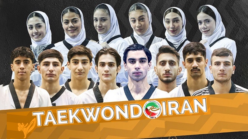 Tîma tekvandoya bin 21 salan a Îranê bû qaremana cîhanê