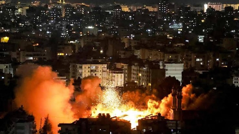 لبنان کے دو علاقوں پر غاصب اسرائيلی فوج کی شدید گولہ باری