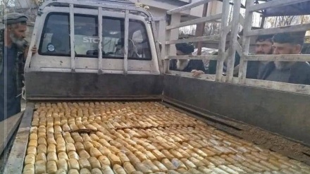 کشف و ضبط یک محموله ۲۲۲ کیلوگرامی مواد مخدر در ولایت بدخشان